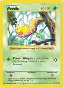 Weedle (69/102) [Conjunto básico Shadowless Unlimited] 