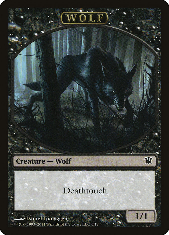 Ficha de lobo (6/12) [Fichas de Innistrad] 