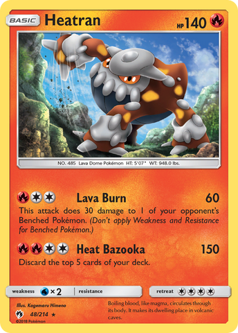 Heatran (48/214) [Sol y Luna: Trueno perdido] 