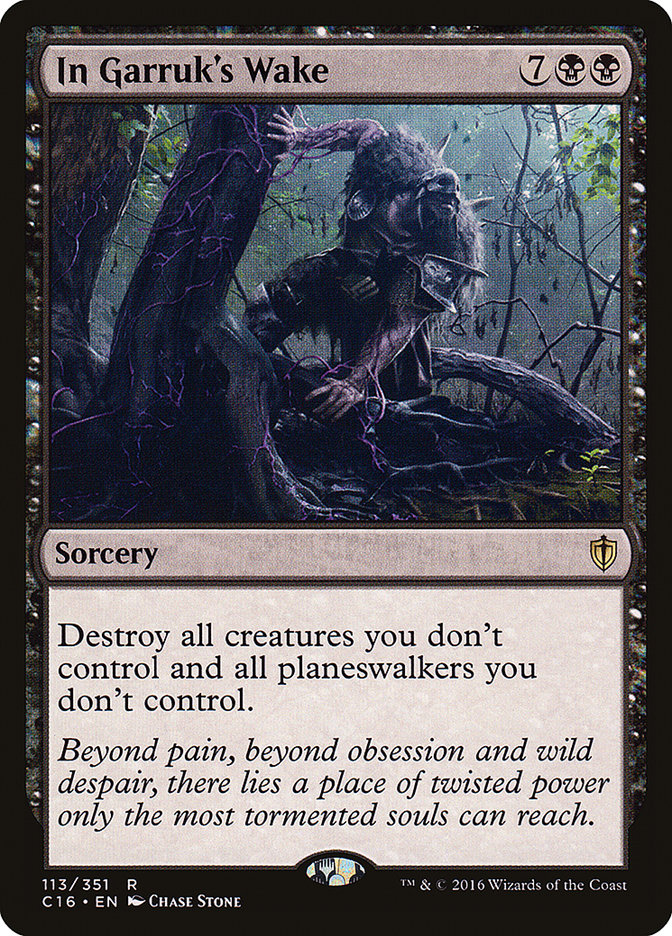 Tras la estela de Garruk [Comandante 2016] 