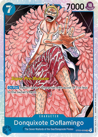 Donquixote Doflamingo [Súper mazo inicial de prelanzamiento: Los siete señores de la guerra del mar] 