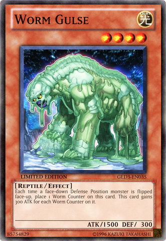 Gusano Gusano [GLD3-EN035] Común 