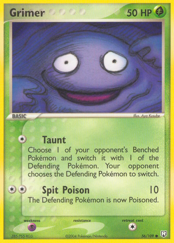 Grimer (56/109) [EX: El regreso del Equipo Rocket] 