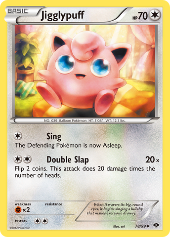 Jigglypuff (78/99) [Blanco y negro: Próximos destinos] 