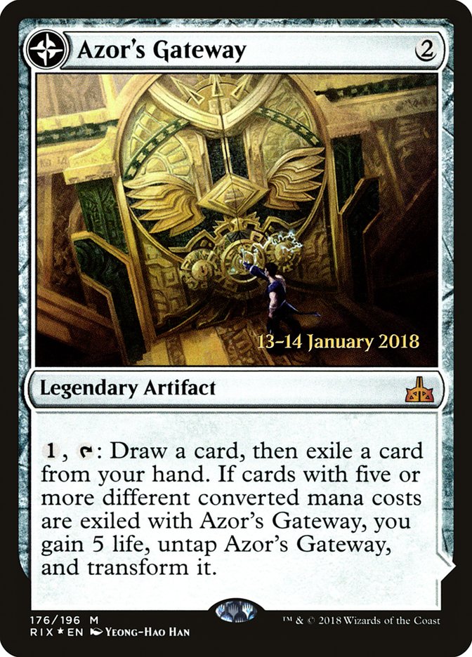 Portal de Azor // Santuario del Sol [Promociones de presentación de Rivales de Ixalan] 