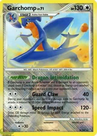 Garchomp (5/147) (Promoción de campeonato) [Platino: Vencedores supremos] 