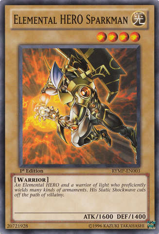 HÉROE elemental Sparkman [RYMP-EN003] Común 