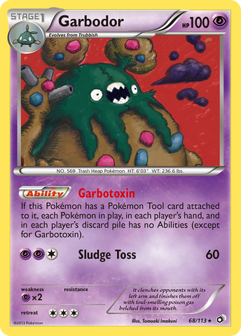 Garbodor (68/113) [Blanco y negro: Tesoros legendarios] 
