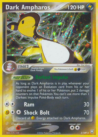 Dark Ampharos (2/109) [EX: El regreso del Team Rocket] 