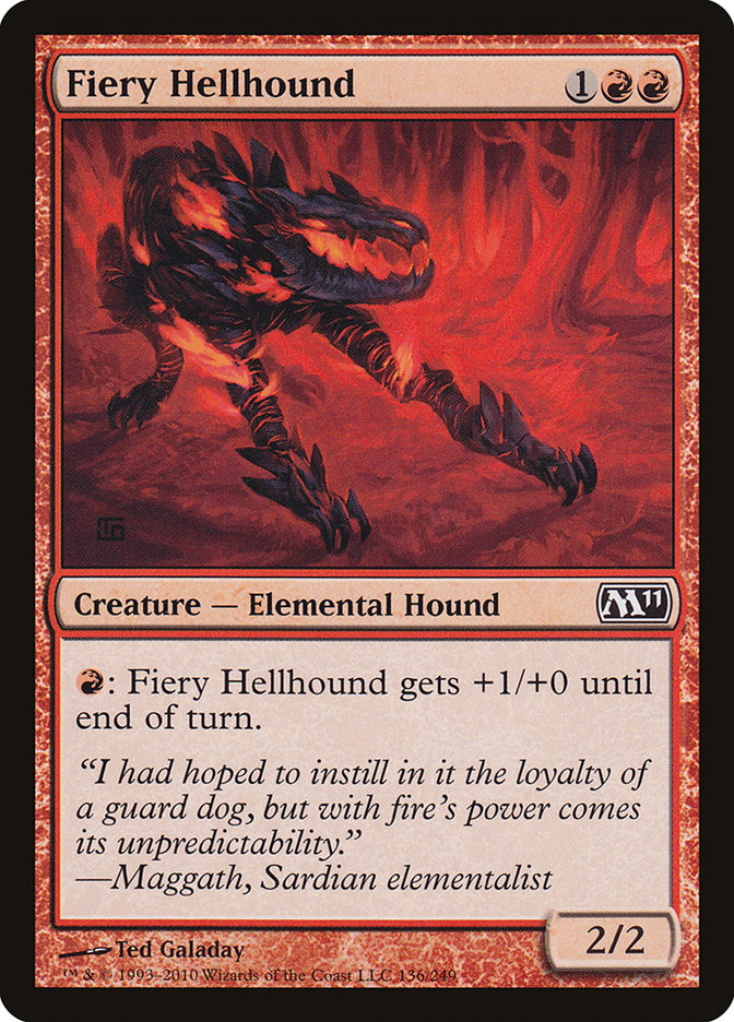 Perro del infierno ardiente [Magic 2011] 