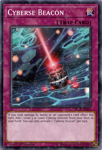 Baliza Ciberso [SP18-EN044] Starfoil Raro 