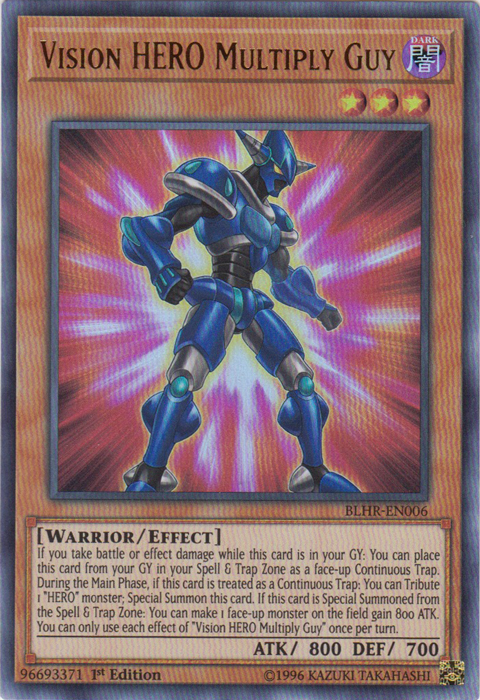 Vision Hero Multiply Guy [BLHR-EN006] Ultra raro 