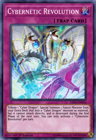 Revolución Cibernética [LED3-EN016] Súper Raro 