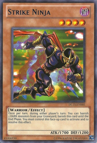 Strike Ninja (Azul) [DL13-EN005] Raro 