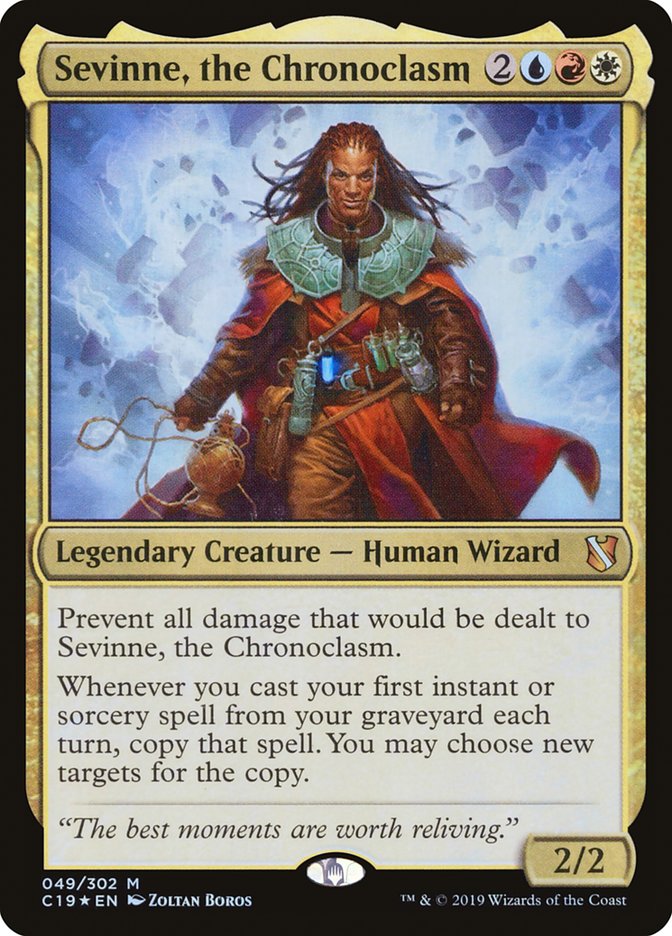 Sevinne, la Cronoclasia [Commander 2019] 