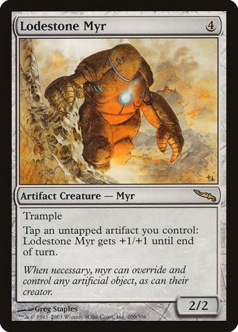 Piedra imán Myr [Mirrodin] 