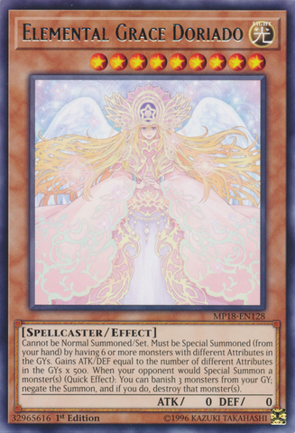 Gracia elemental Doriado [MP18-EN128] Raro 