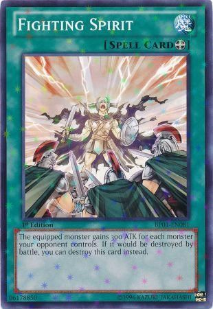 Espíritu de lucha [BP01-EN081] Starfoil Raro 