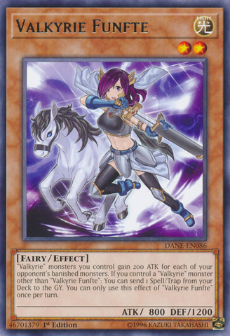 Valquiria Funfte [DANE-EN086] Raro 