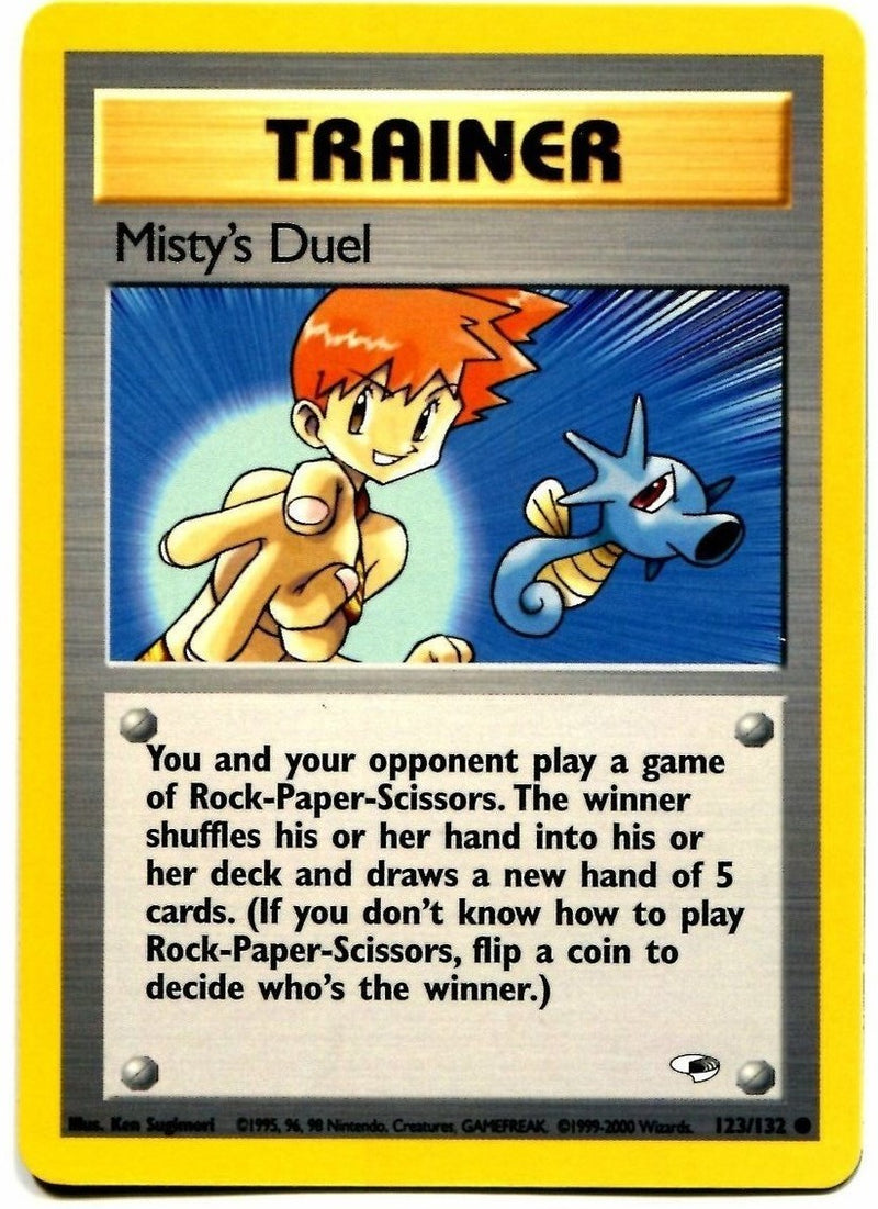 El duelo de Misty (123/132) [Gym Heroes Unlimited] 