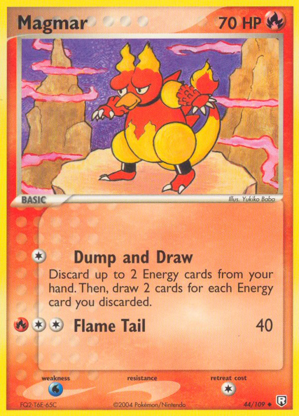 Magmar (44/109) [EX: El regreso del Equipo Rocket] 