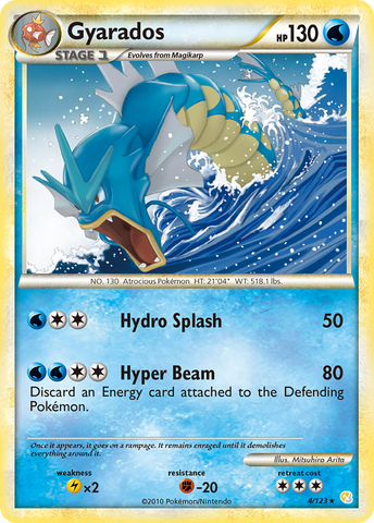 Gyarados (4/123) [HeartGold y SoulSilver: Conjunto básico] 