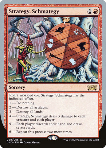 Estrategia, Schmategy [no autorizado] 