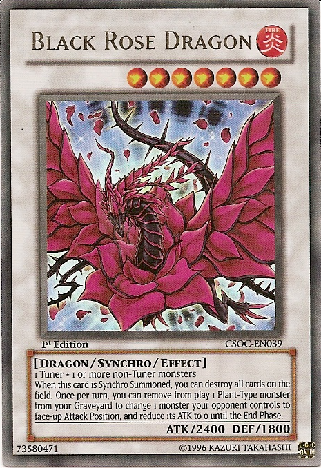 Dragón Rosa Negra [CSOC-EN039] Ultra Raro 