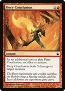 Conclusión ardiente [Ravnica: Ciudad de los gremios] 