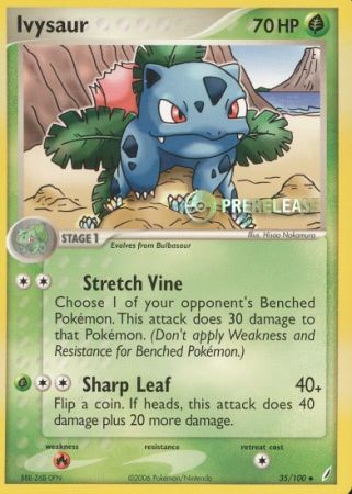 Ivysaur (35/100) (Promoción de presentación) [Nintendo: Black Star Promos]