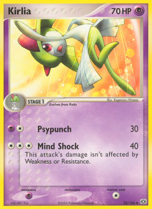 Kirlia (33/106) [EX: Esmeralda] 