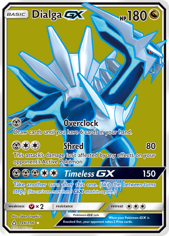 Dialga GX (146/156) [Sol y Luna: Ultra Prisma] 