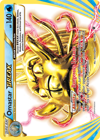 Omastar BREAK (19/124) [XY: Destinos en colisión] 