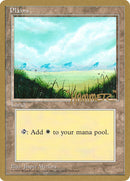 Plains (shr366) (Shawn "Hammer" Regnier) [Conjunto de coleccionista Pro Tour] 