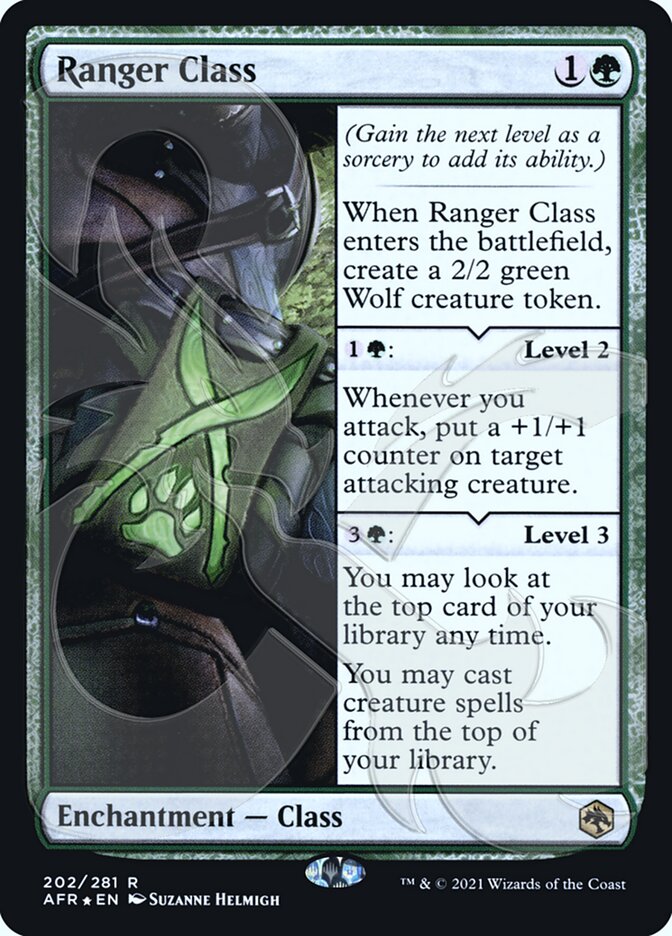 Clase Ranger (Promoción Ampersand) [Dungeons &amp; Dragons: Adventures in the Forgotten Realms Promos] 
