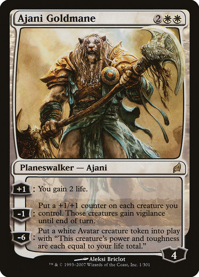 Ajani Melena Dorada [Lorwyn] 