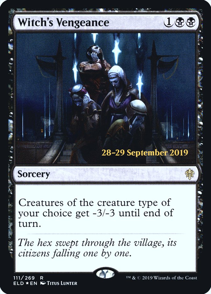 Witch's Vengeance [Promociones de presentación del Trono de Eldraine] 