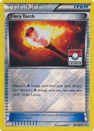 Antorcha ardiente (89/106) (Promoción de liga) [XY: Flashfire] 
