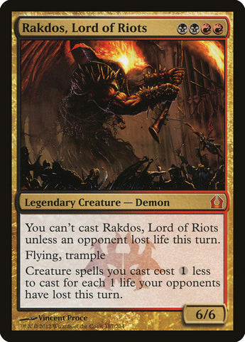Rakdos, señor de los disturbios [Regreso a Ravnica] 