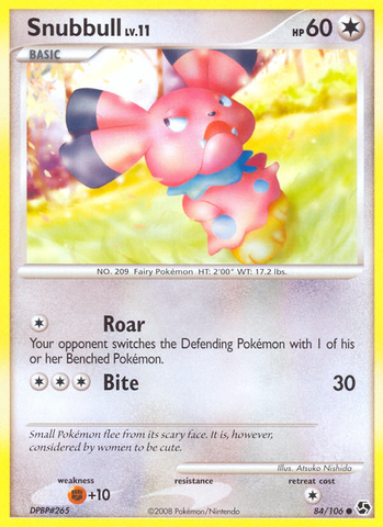 Snubbull (84/106) [Diamante y Perla: Grandes encuentros] 