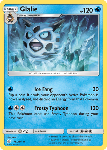 Glalie (48/236) [Sol y Luna: Eclipse cósmico] 