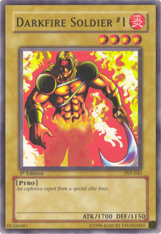 Soldado Darkfire #1 [PSV-043] Común 