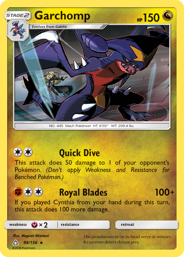 Garchomp (99/156) [Sol y Luna: Ultra Prisma] 