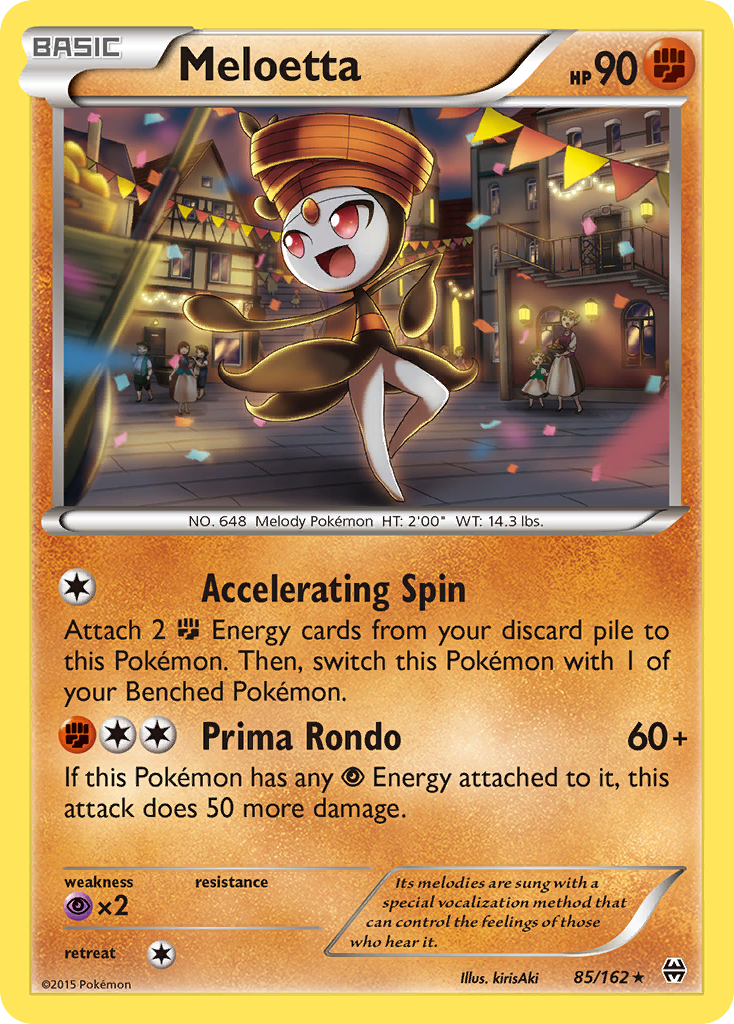Meloetta (85/162) [XY: AVANCE] 