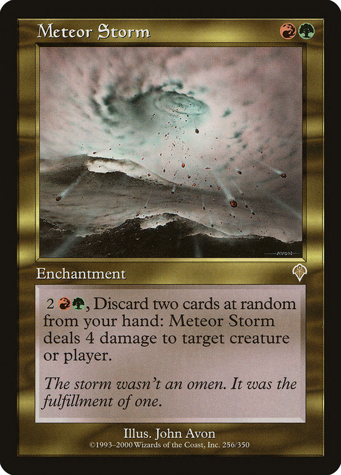 Tormenta de meteoritos [invasión] 