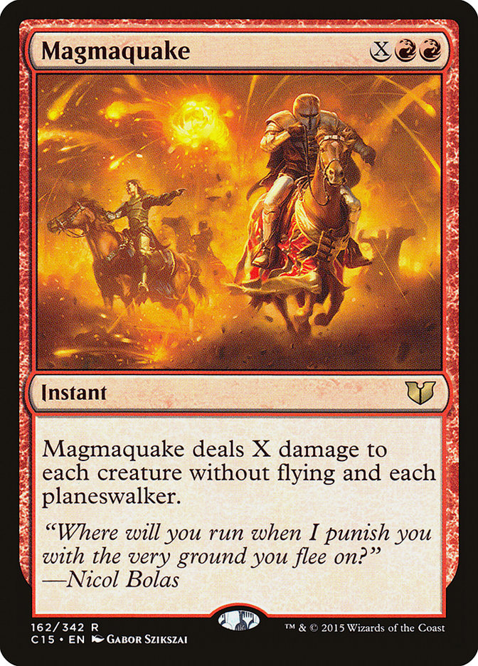 Terremoto de magma [Comandante 2015] 