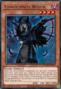 Bruja Condenada [MAGO-EN129] Raro 