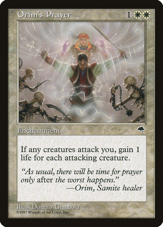 La oración de Orim [Tempestad] 