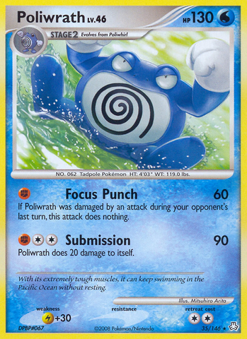 Poliwrath (35/146) [Diamante y Perla: Leyendas despiertas] 