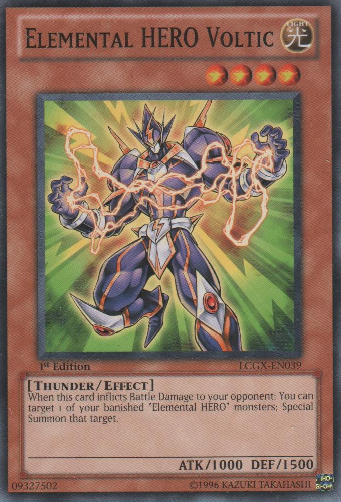 Elemental HERO Voltic [LCGX-EN039] Común 